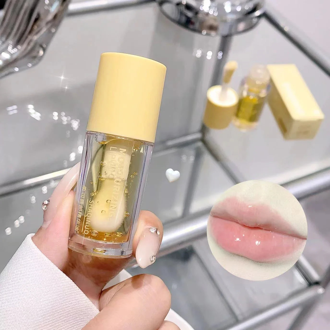 Huile Hydratante Transparent et Léger – Soin Maquillage Coréen