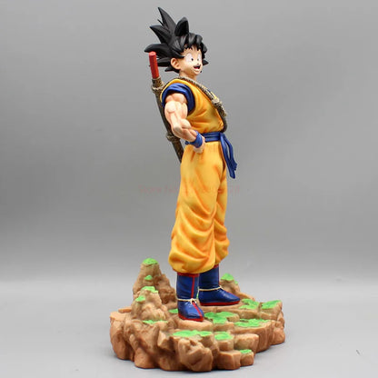 Figurine Goku avec Nyoi-bō – 28 cm