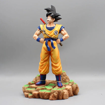 Figurine Goku avec Nyoi-bō – 28 cm