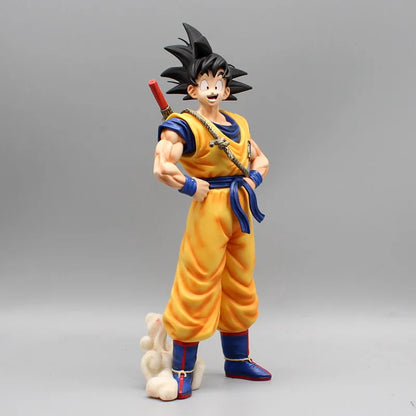 Figurine Goku avec Nyoi-bō – 28 cm