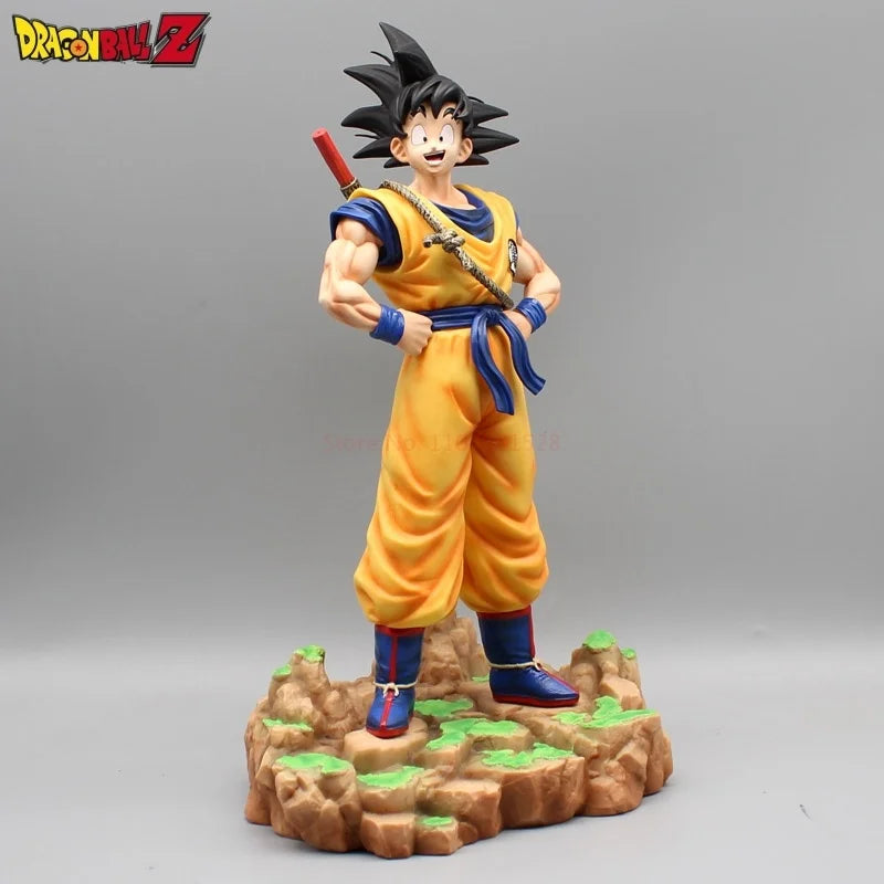 Figurine Goku avec Nyoi-bō – 28 cm